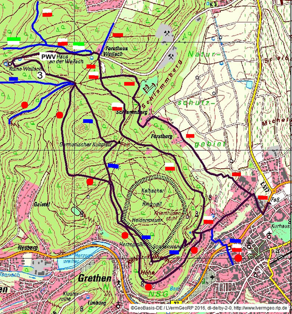 Wanderwege Pfälzerwald Verein